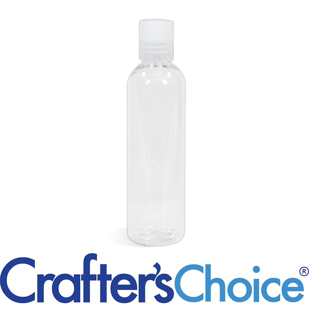 4 oz Clear Bullet w/ Natrl Disc Top Set - 24/410