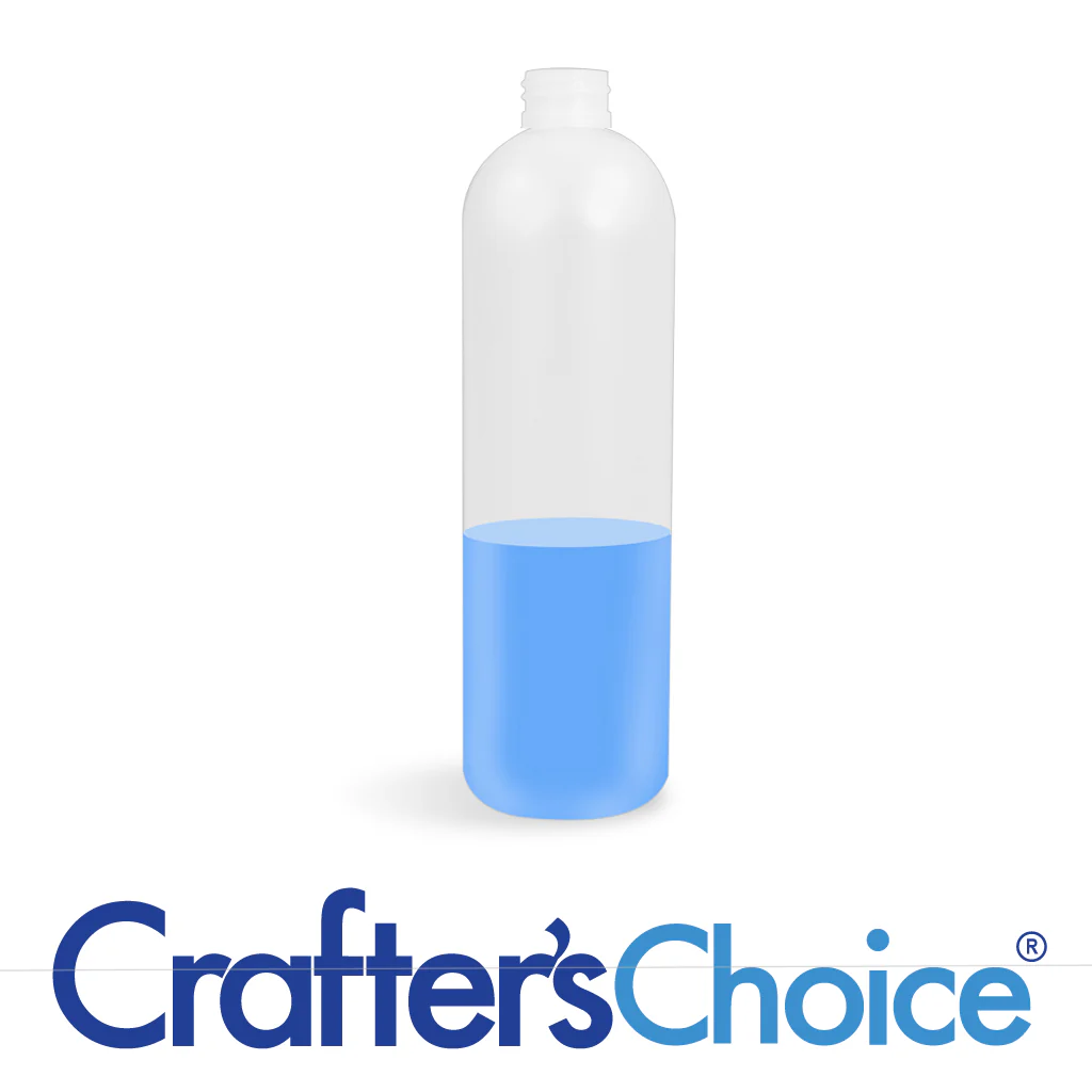 8 oz Natural HDPE Bullet Bottle - 24/410