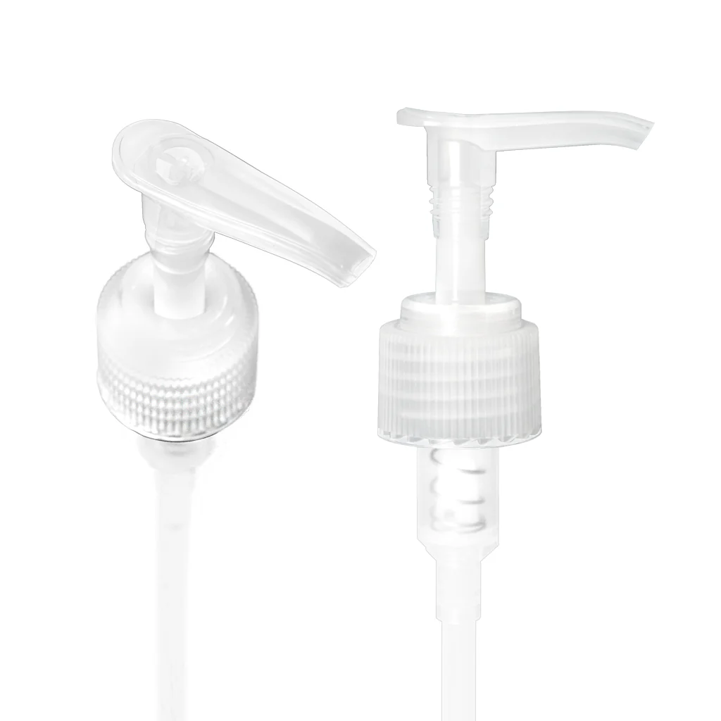 24/410 Natural Ribbed SADDLE Pump Top