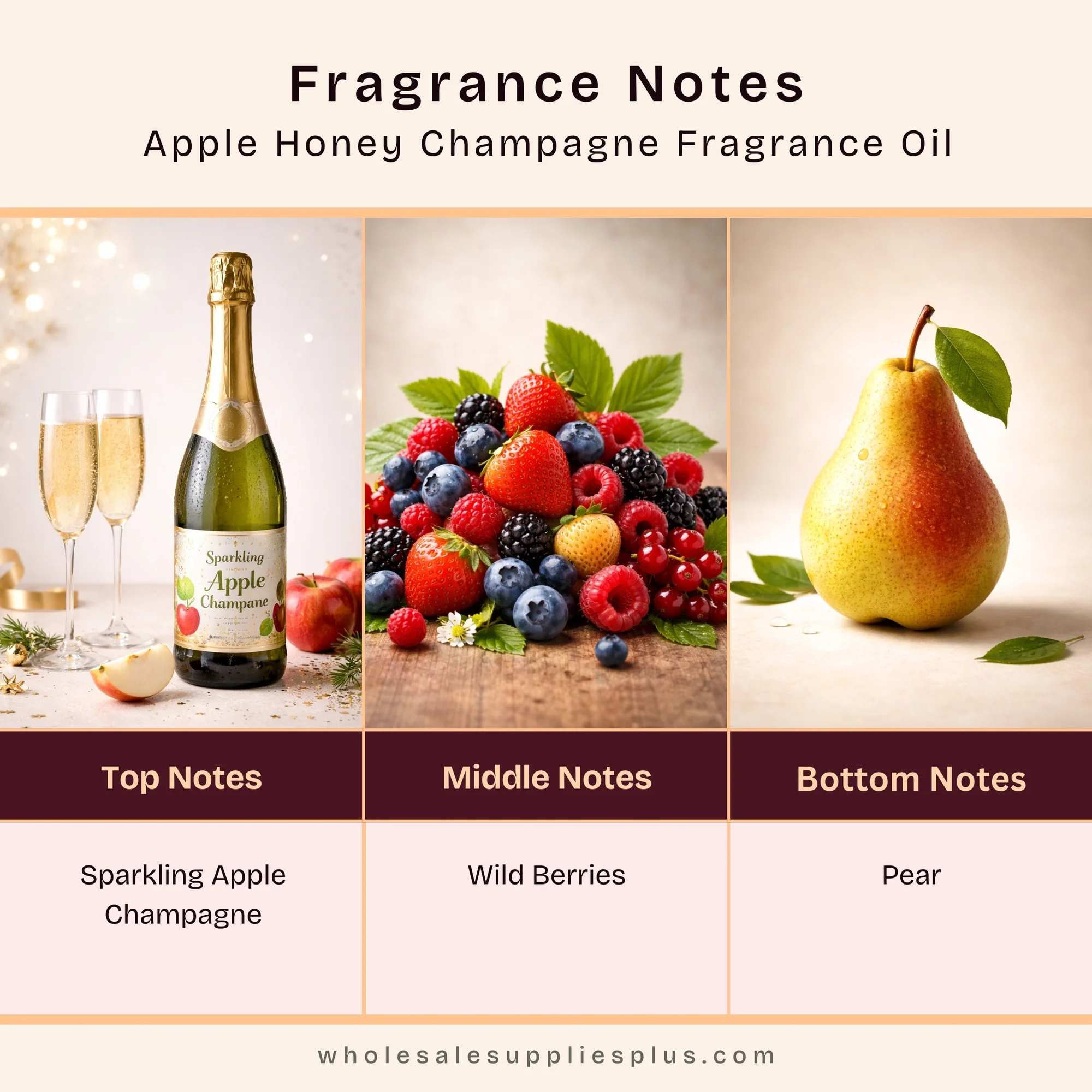 Apple Honey Champagne Fragrance Oil 993 - Image 2