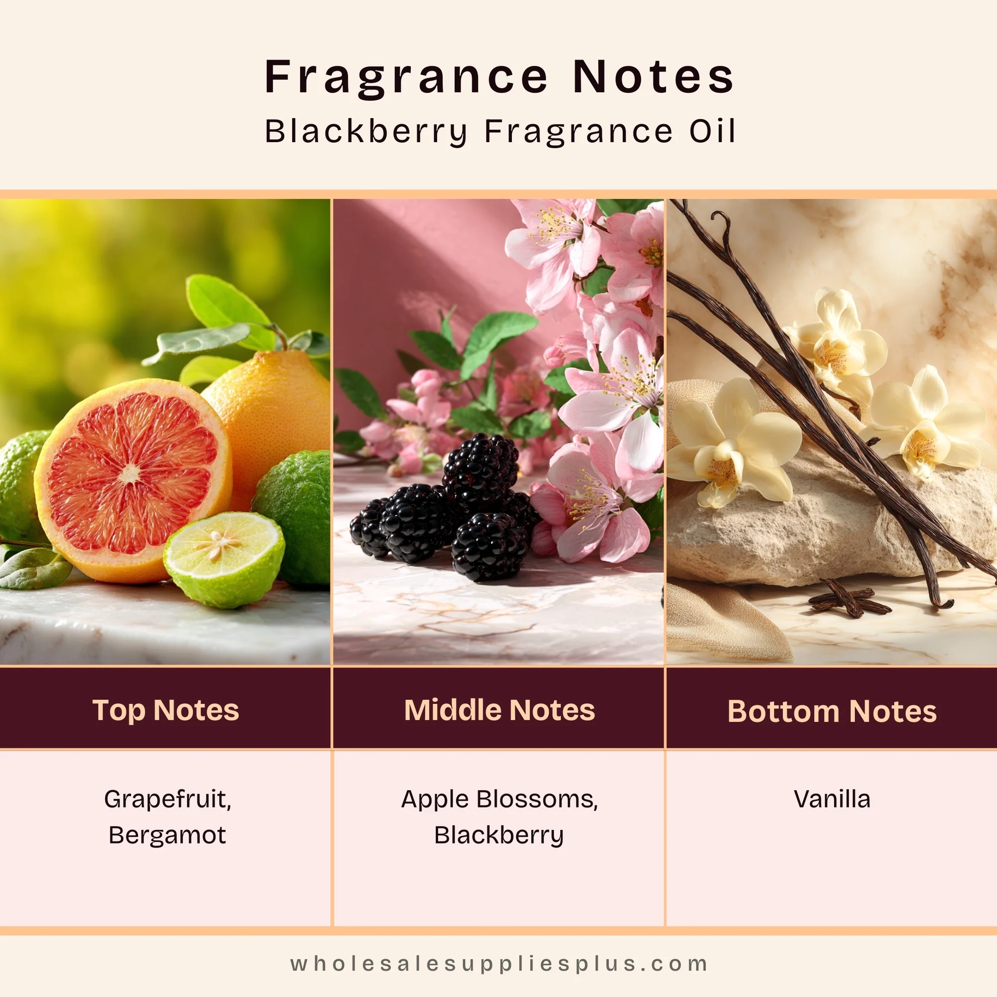 Blackberry & Magnolia Fragrance Oil 767 - Image 2