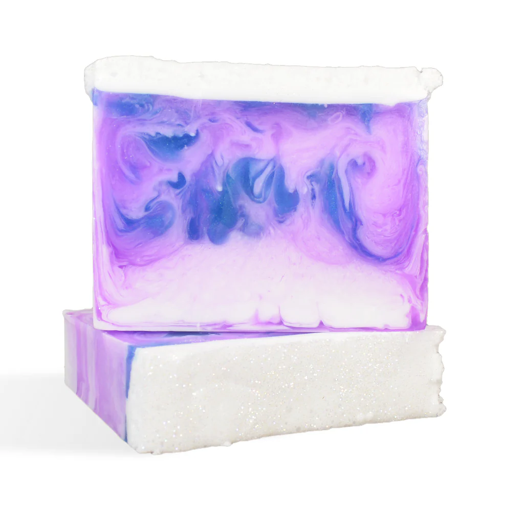 Blackberry Magnolia Swirl MP Soap Loaf Kit