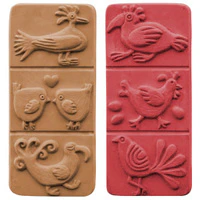 Break-A-Way Birds Soap Mold (Special Order)