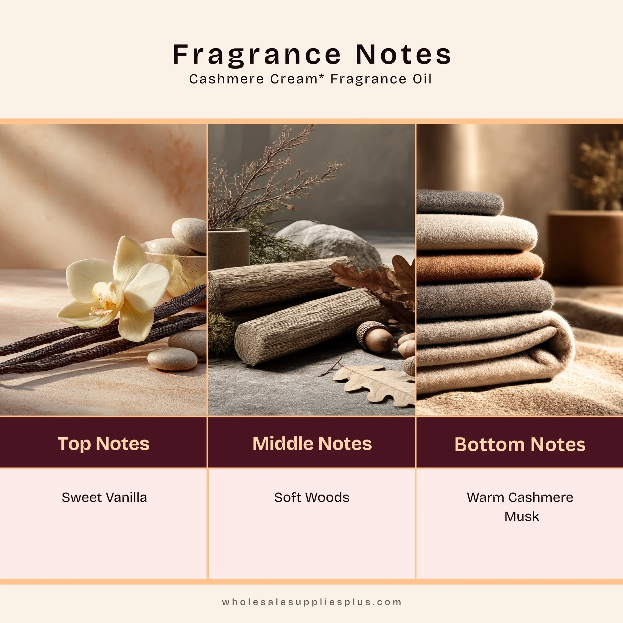 Cashmere Cream* Fragrance Oil 682 - Image 2
