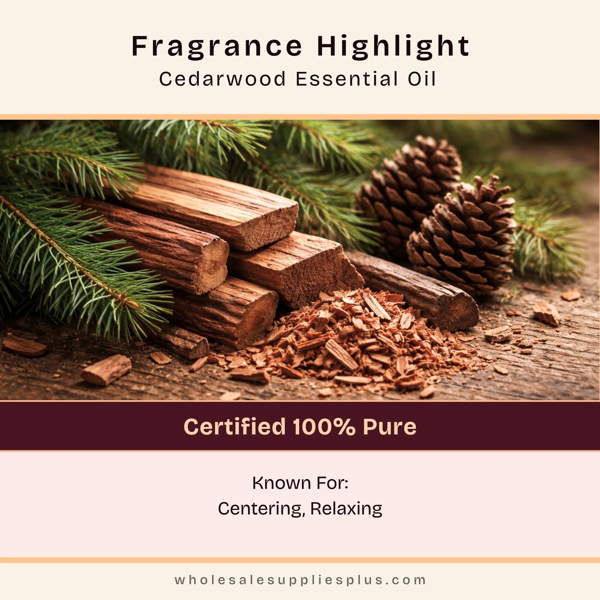 Cedarwood Essential Oil - 100% Pure 135 - Image 2