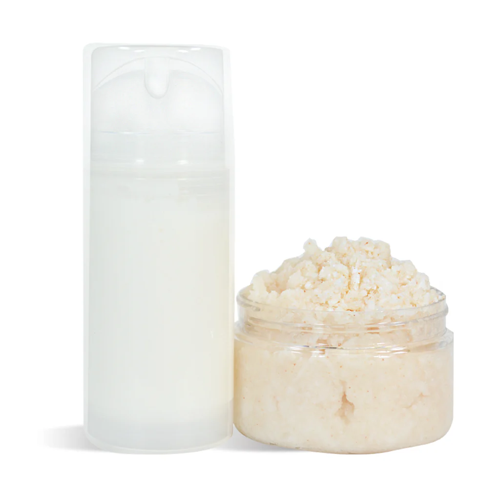 Facial Scrub & Moisturizer Set Kit