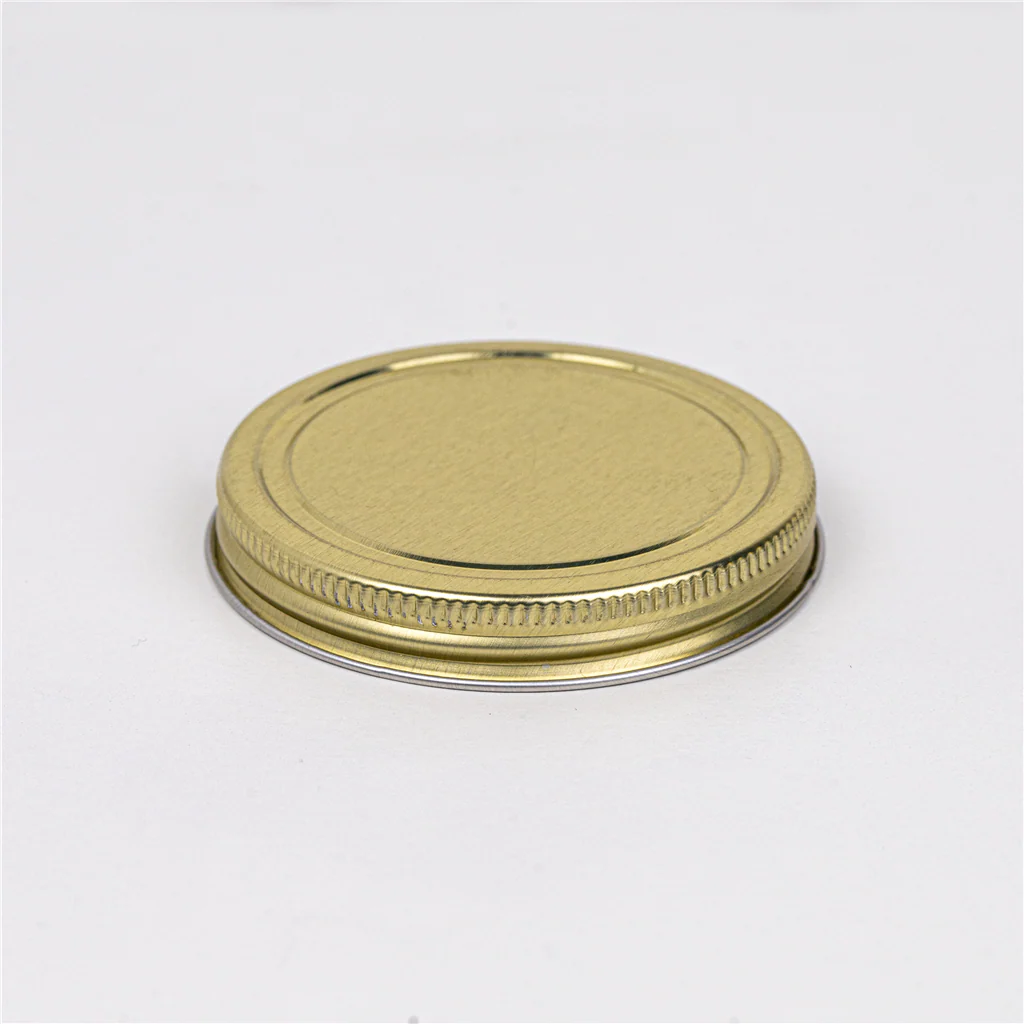 70/400 Gold Continuous Thread Lid