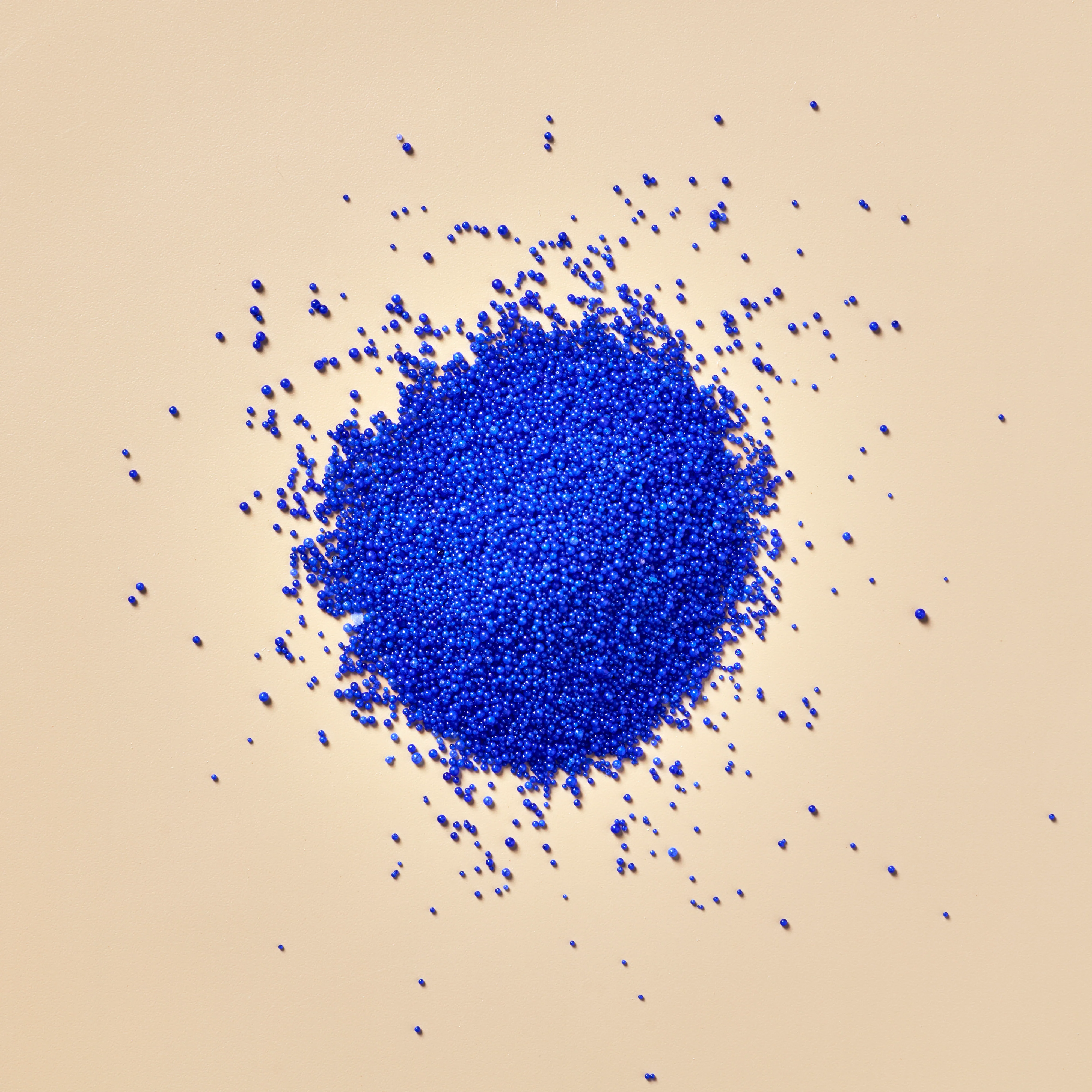 Jojoba Beads: Brilliant Blue