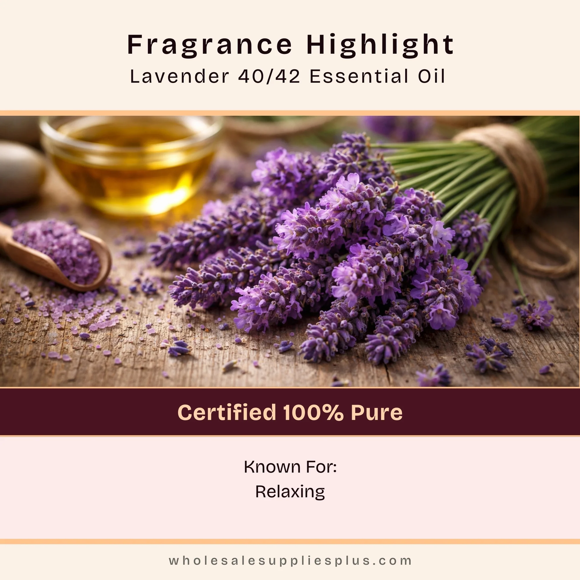 Lavender 40/42 Essential Oil - 100% Pure 139 - Image 2