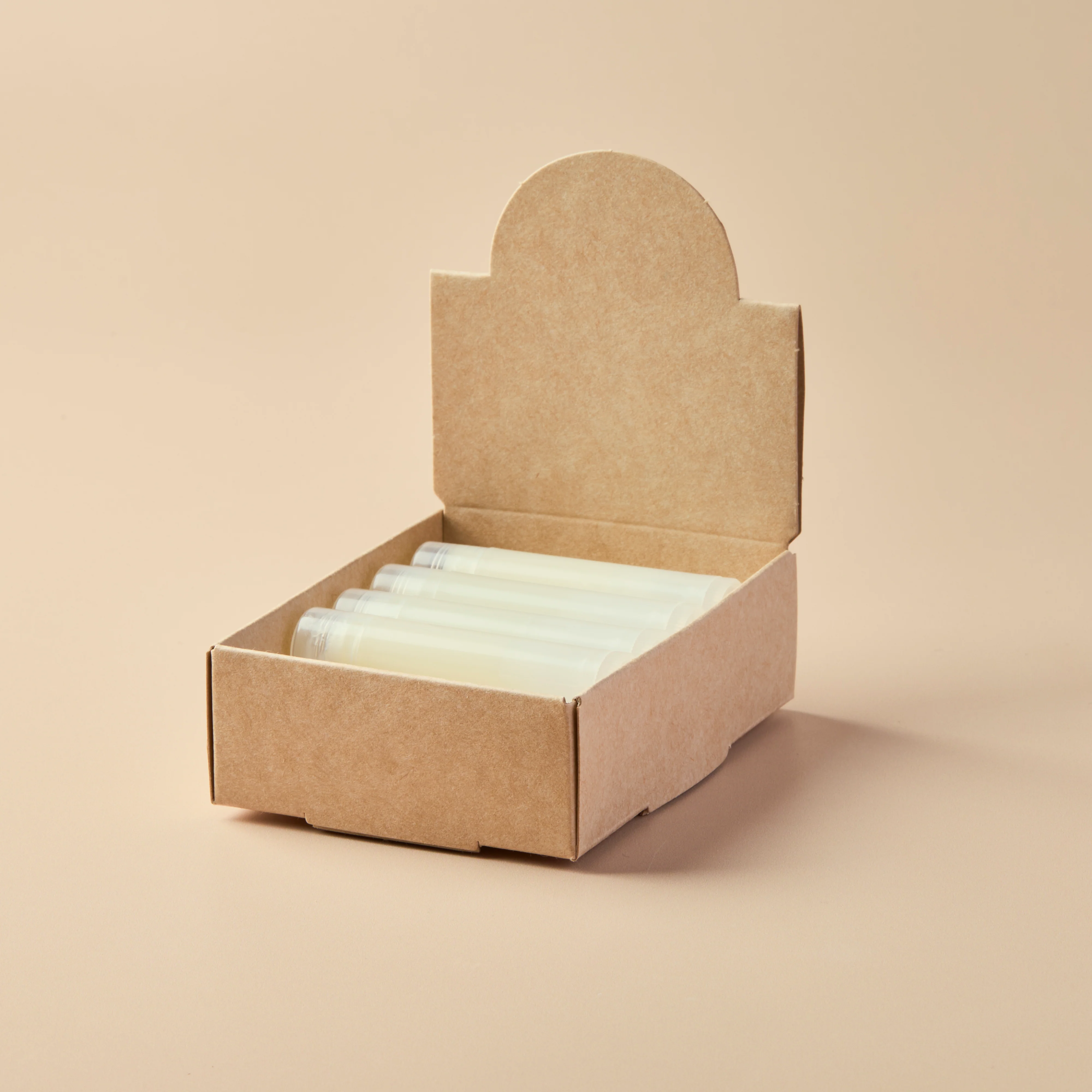 Lip Tube Arched Display Box - (KRAFT COLOR) - Image 3