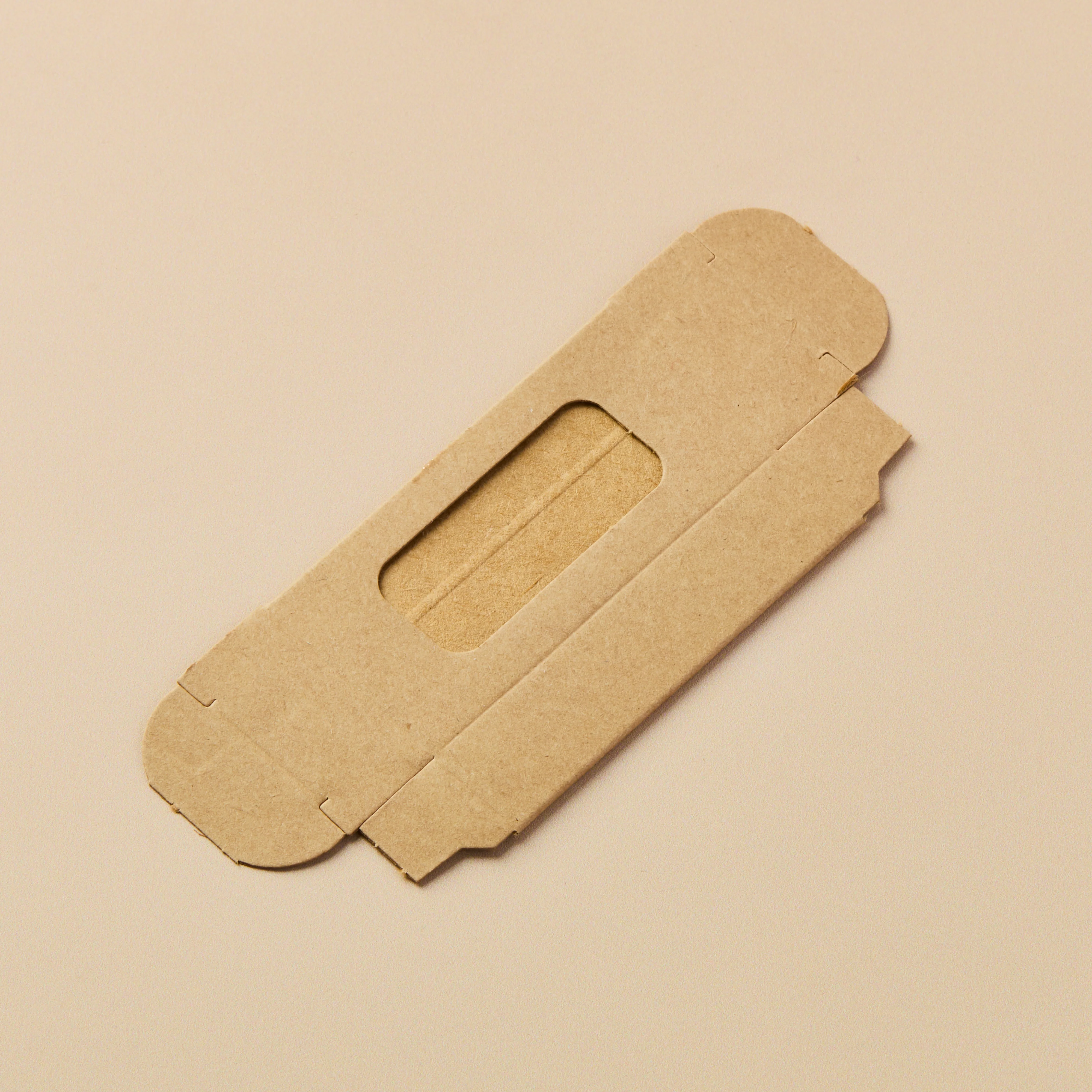 Lip Tube Box (Holds 2 Tubes) - KRAFT COLOR - Image 2