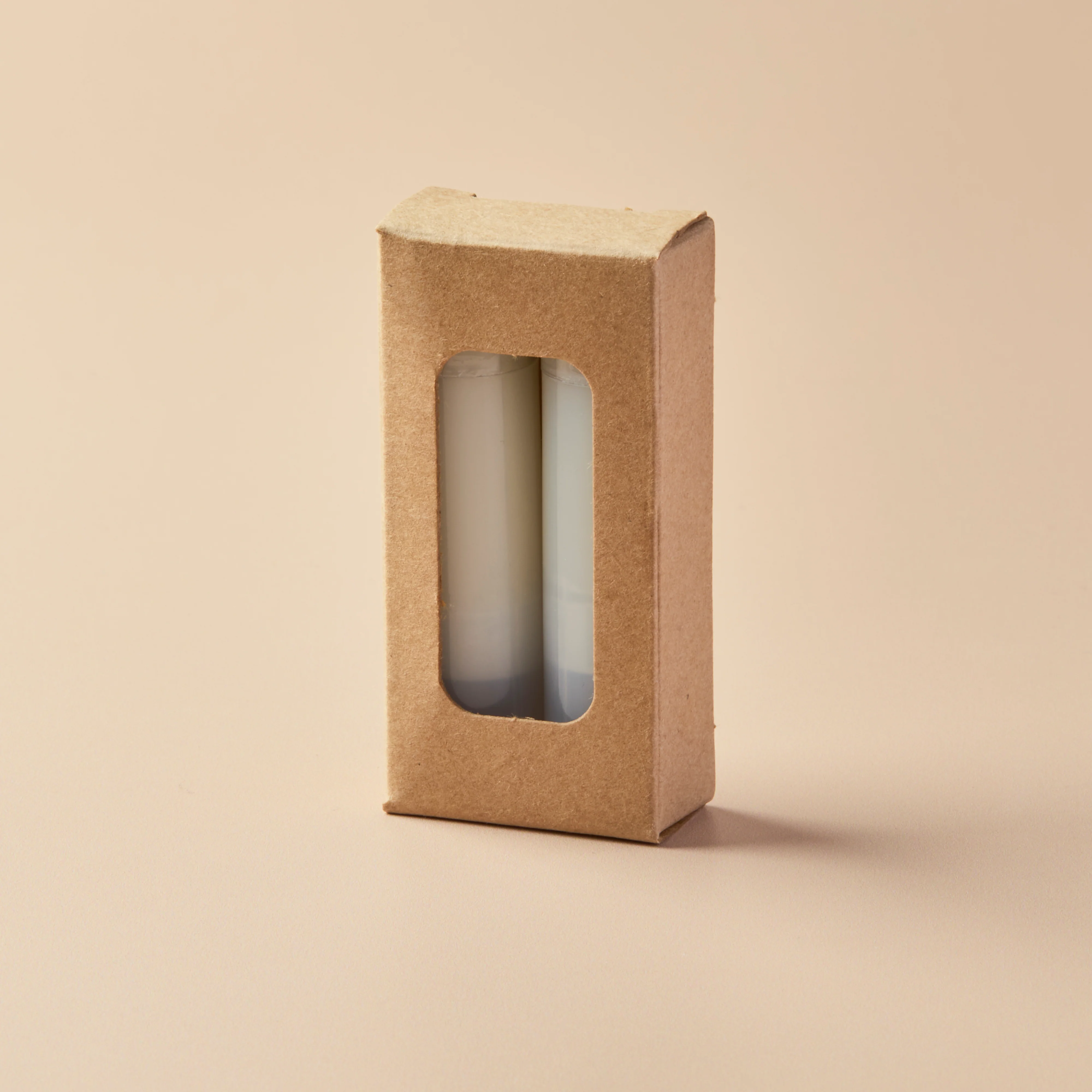 Lip Tube Box (Holds 2 Tubes) - KRAFT COLOR - Image 3