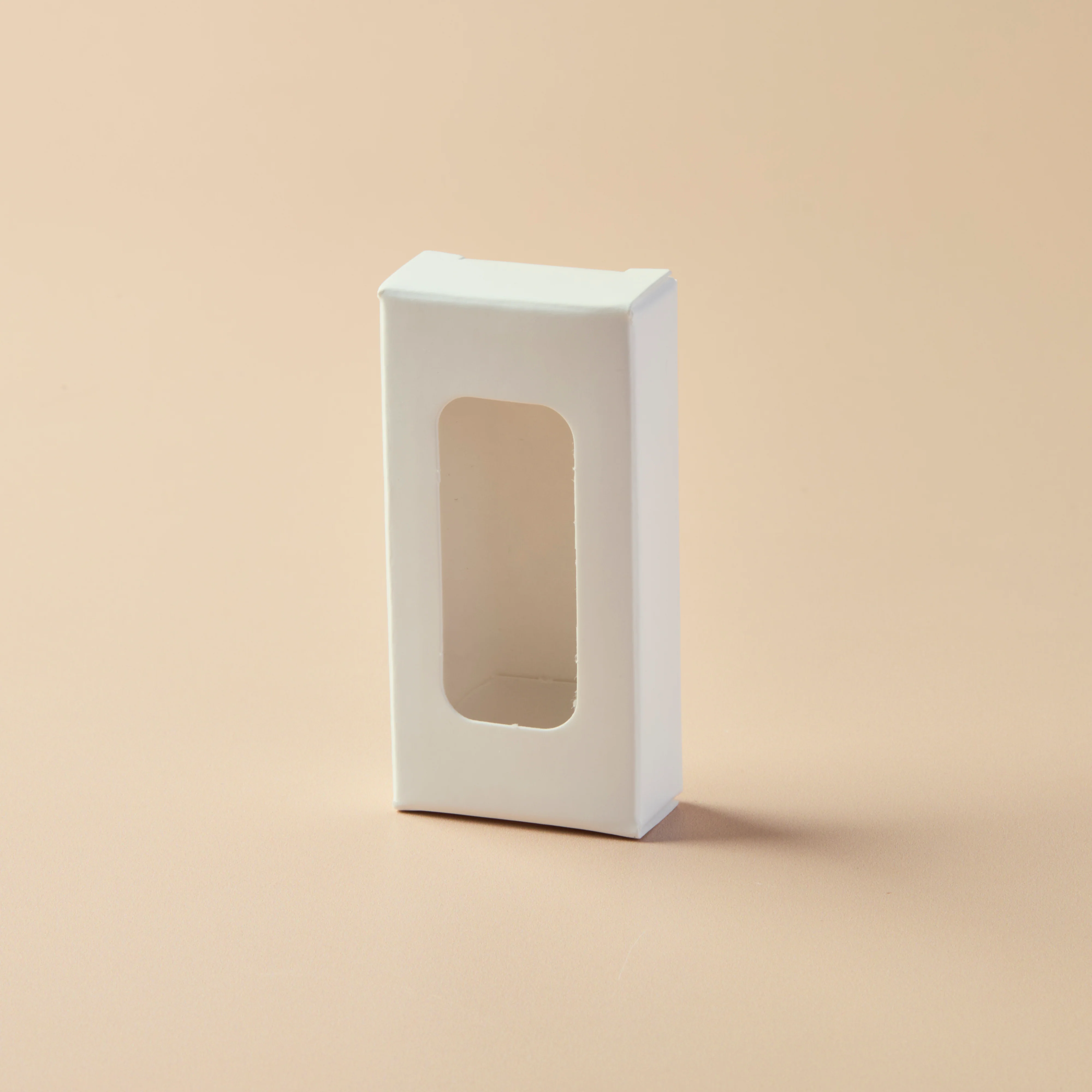 Lip Tube Box (Holds 2 Tubes) - WHITE COLOR