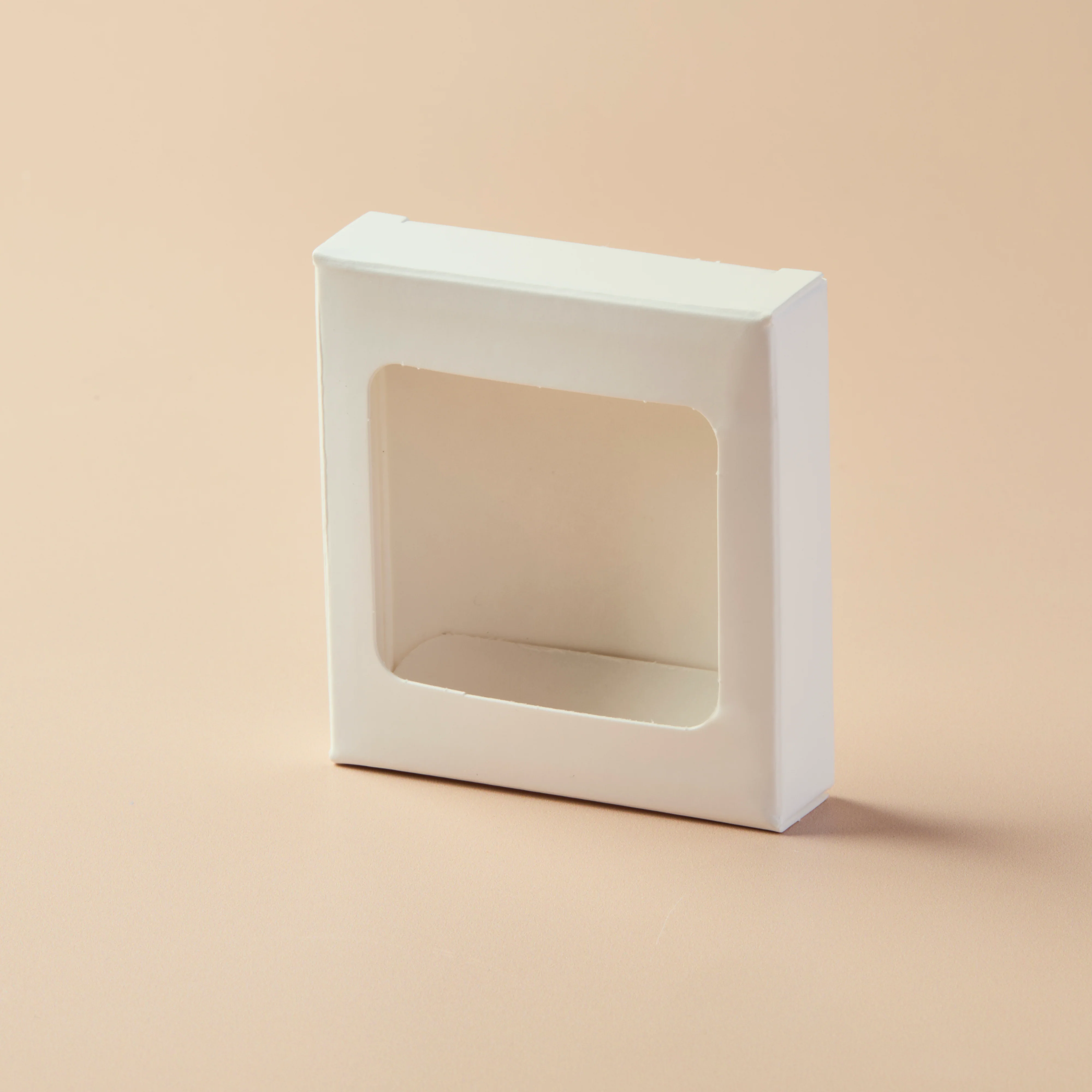 Lip Tube Box (Holds 4 Tubes) - WHITE COLOR