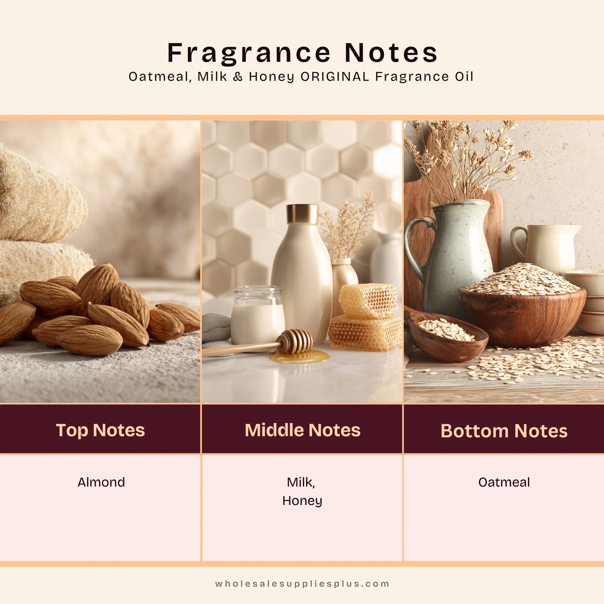 Oatmeal, Milk & Honey ORIGINAL Fragrance Oil 105 - Image 2