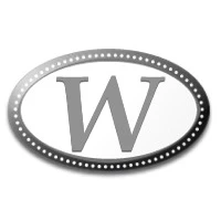 Oval Monogram Mold - Letter W (Special Order)