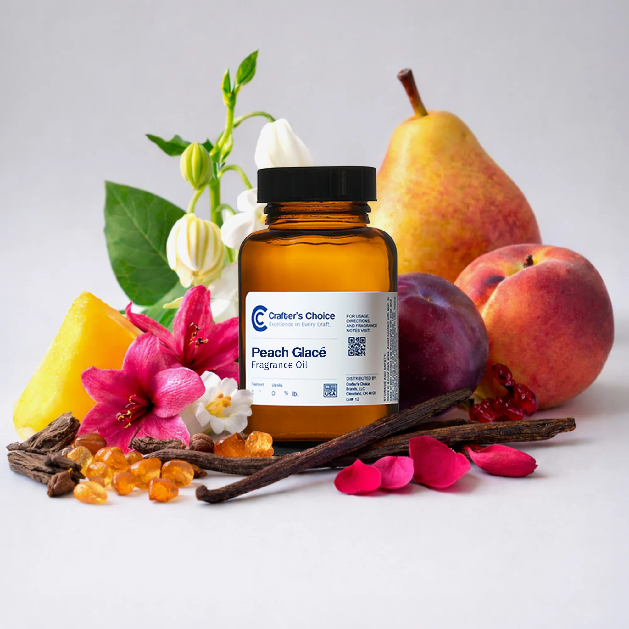 Peach Glacé Fragrance Oil 1238 - Image 3