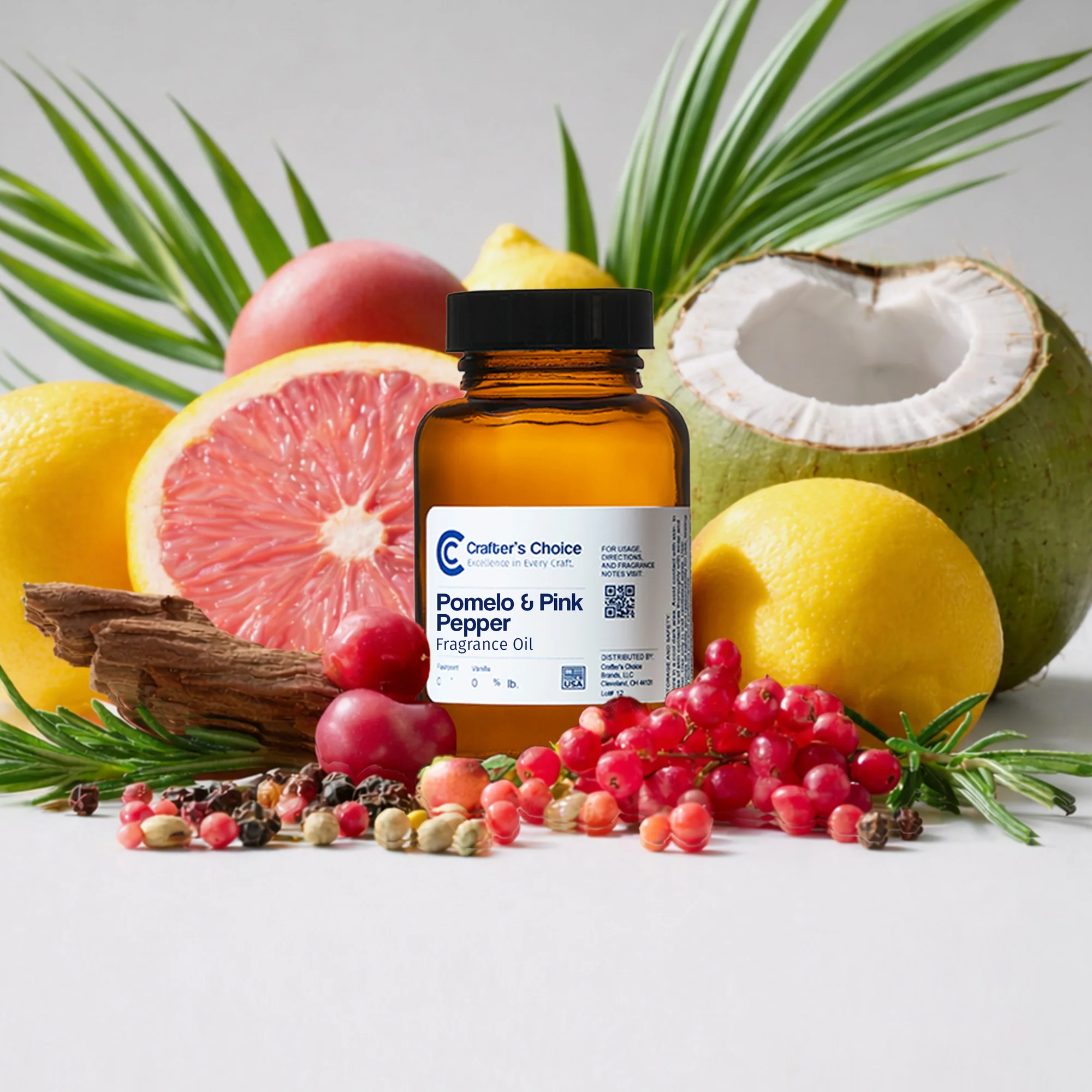 Pomelo & Pink Pepper Fragrance Oil 1217 - Image 3
