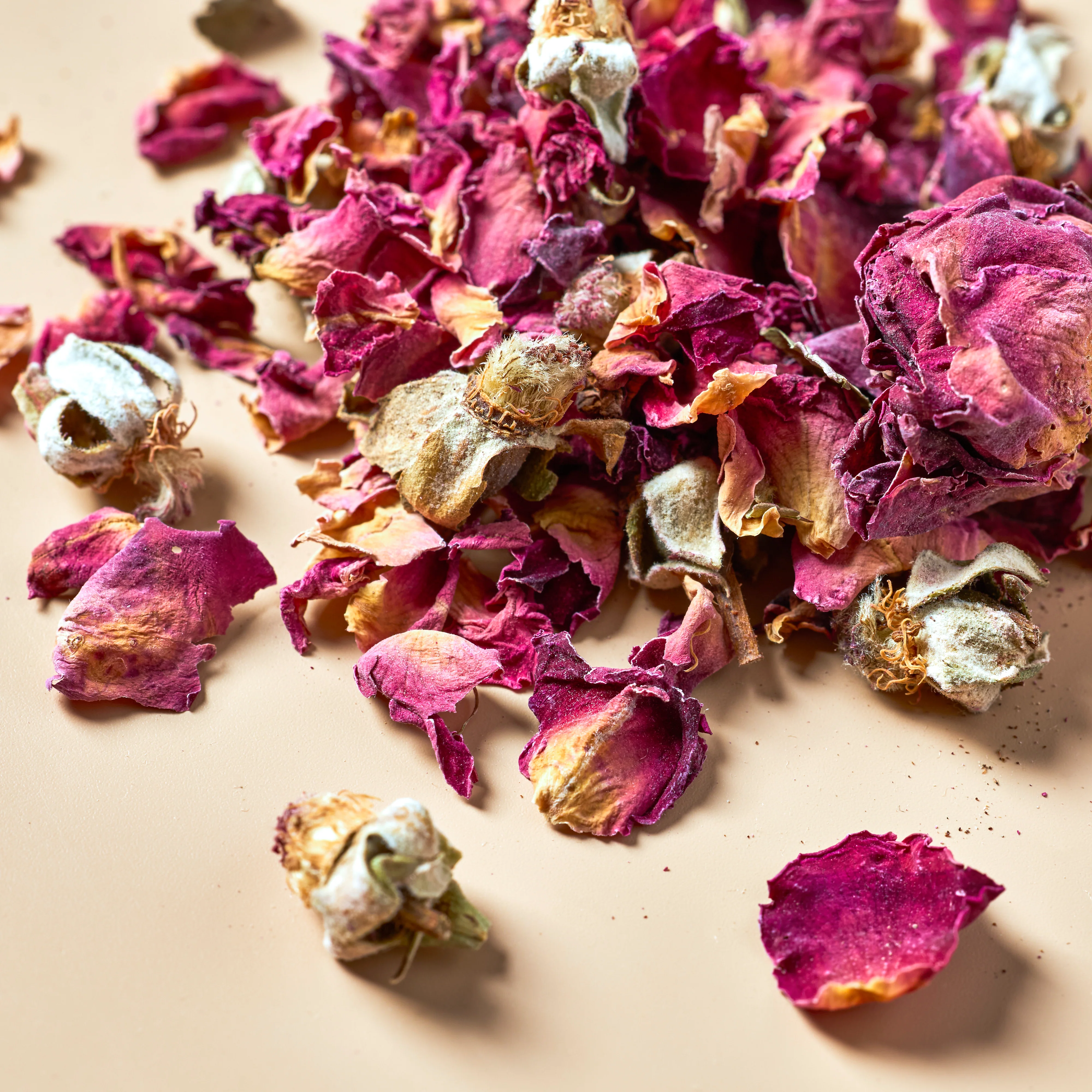 Rose Petals - Red Buds & Leaves - Image 3