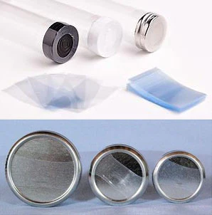 Shrink Band 48x27mm: fits 1" Salt Tube & .25 oz Shallow Round Tin