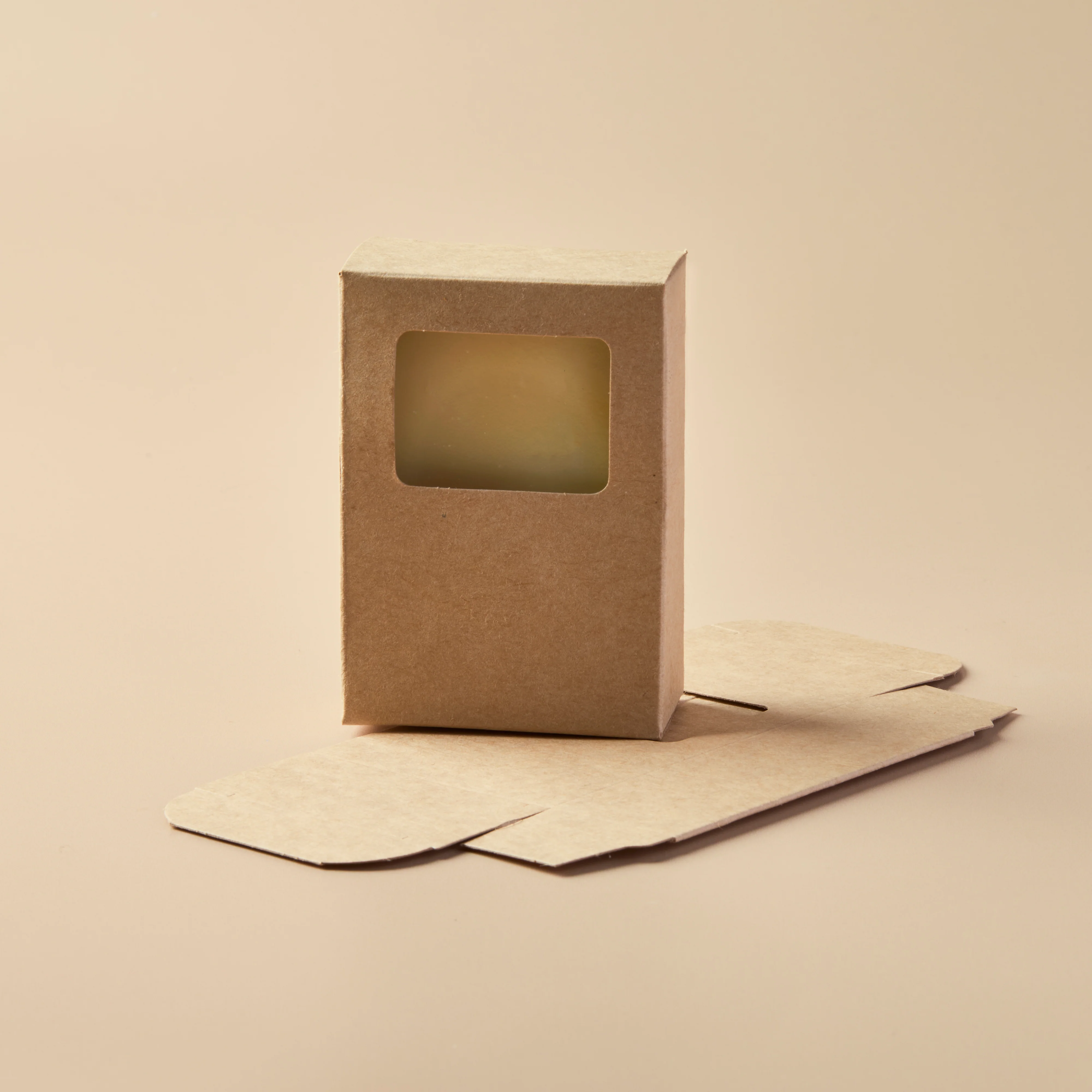 Soap Box - Rectangle Window (KRAFT COLOR) - Image 3