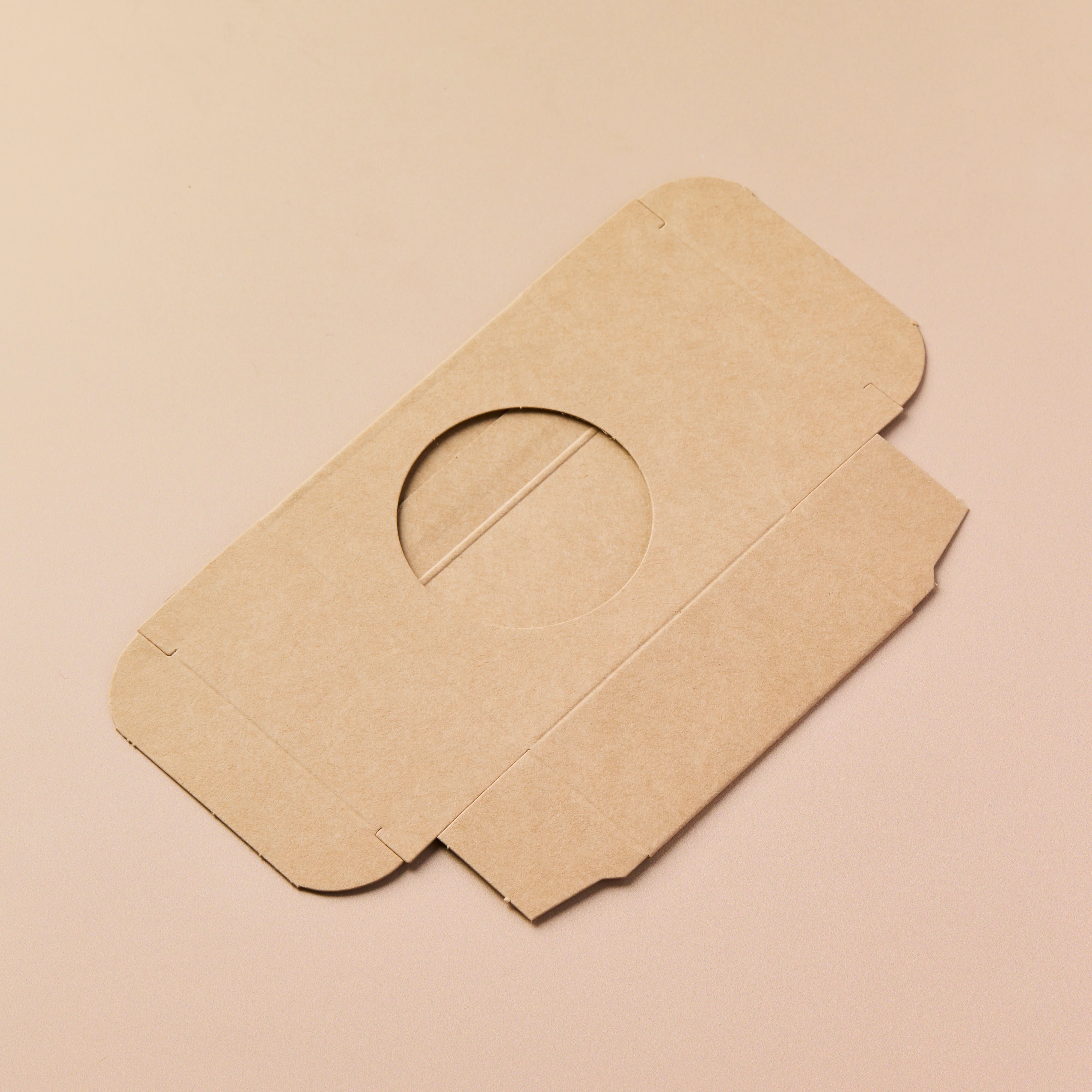 Soap Box - Square with Round Window (KRAFT COLOR) - Image 2