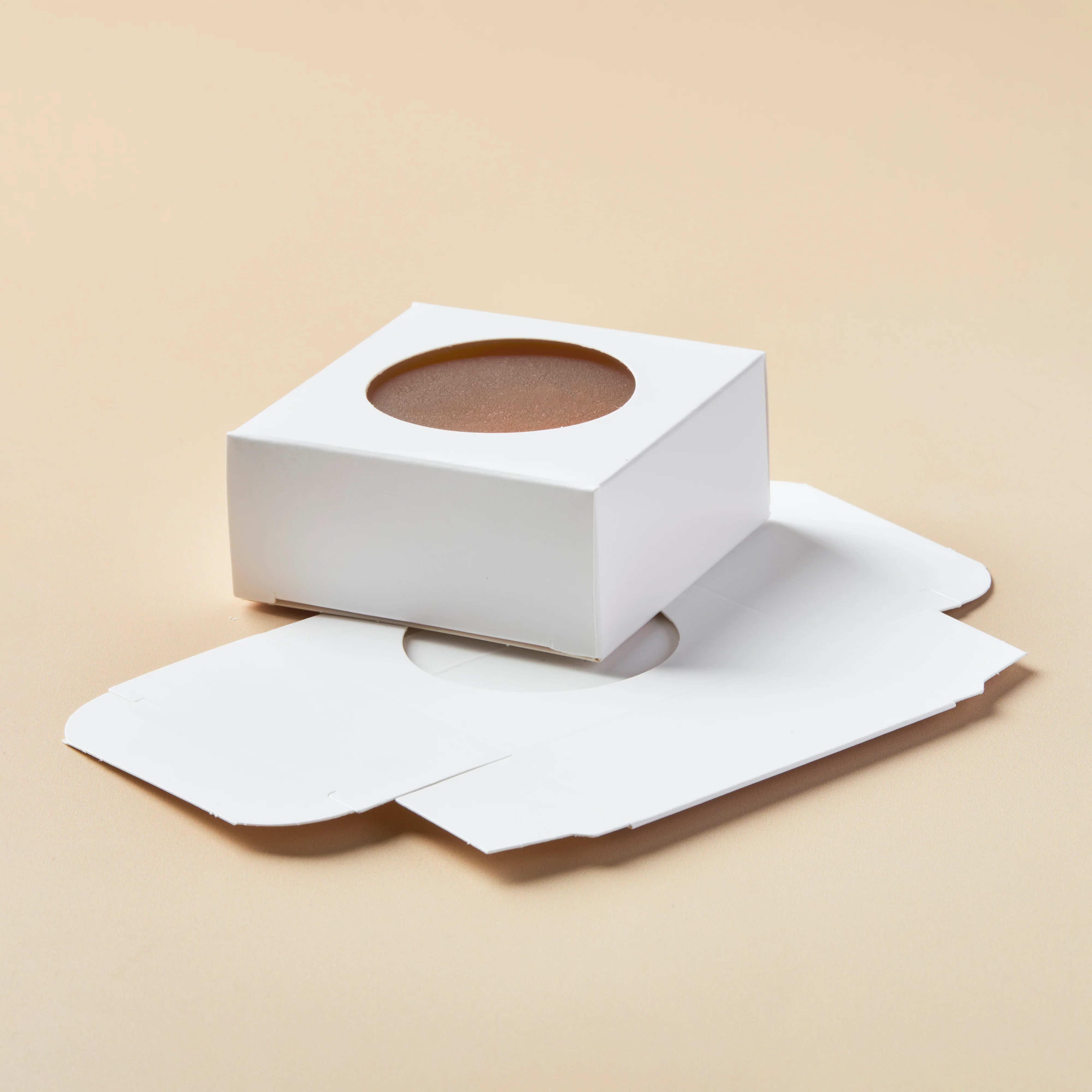 Soap Box - Square with Round Window (WHITE COLOR) - Image 3