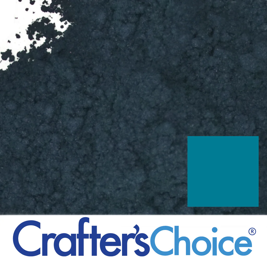 Stained Glass Sea Blue-Green Powder Color