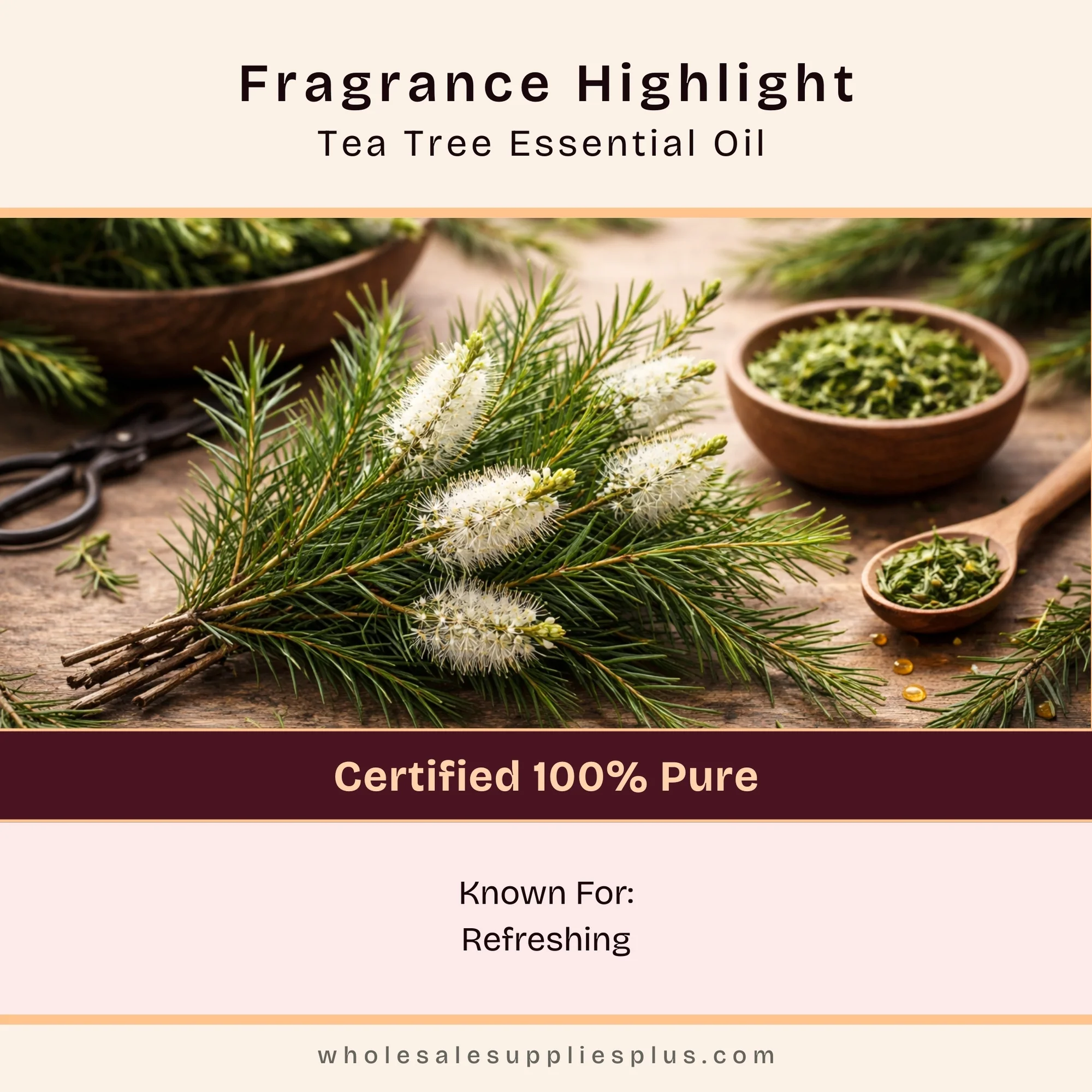 Tea Tree Essential Oil - 100% Pure 136 - Image 2