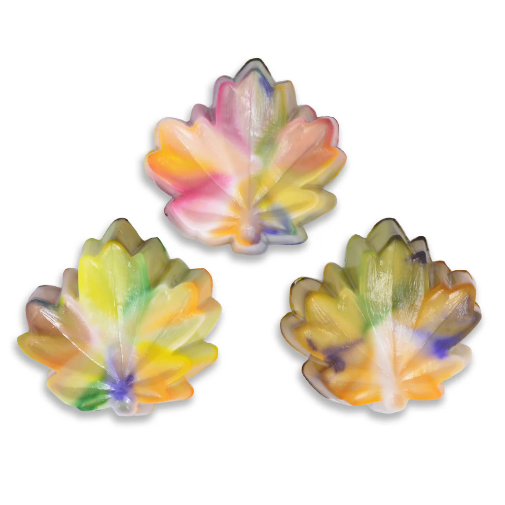 Tie Dye Autumn Leaves Melt & Pour Soap Kit