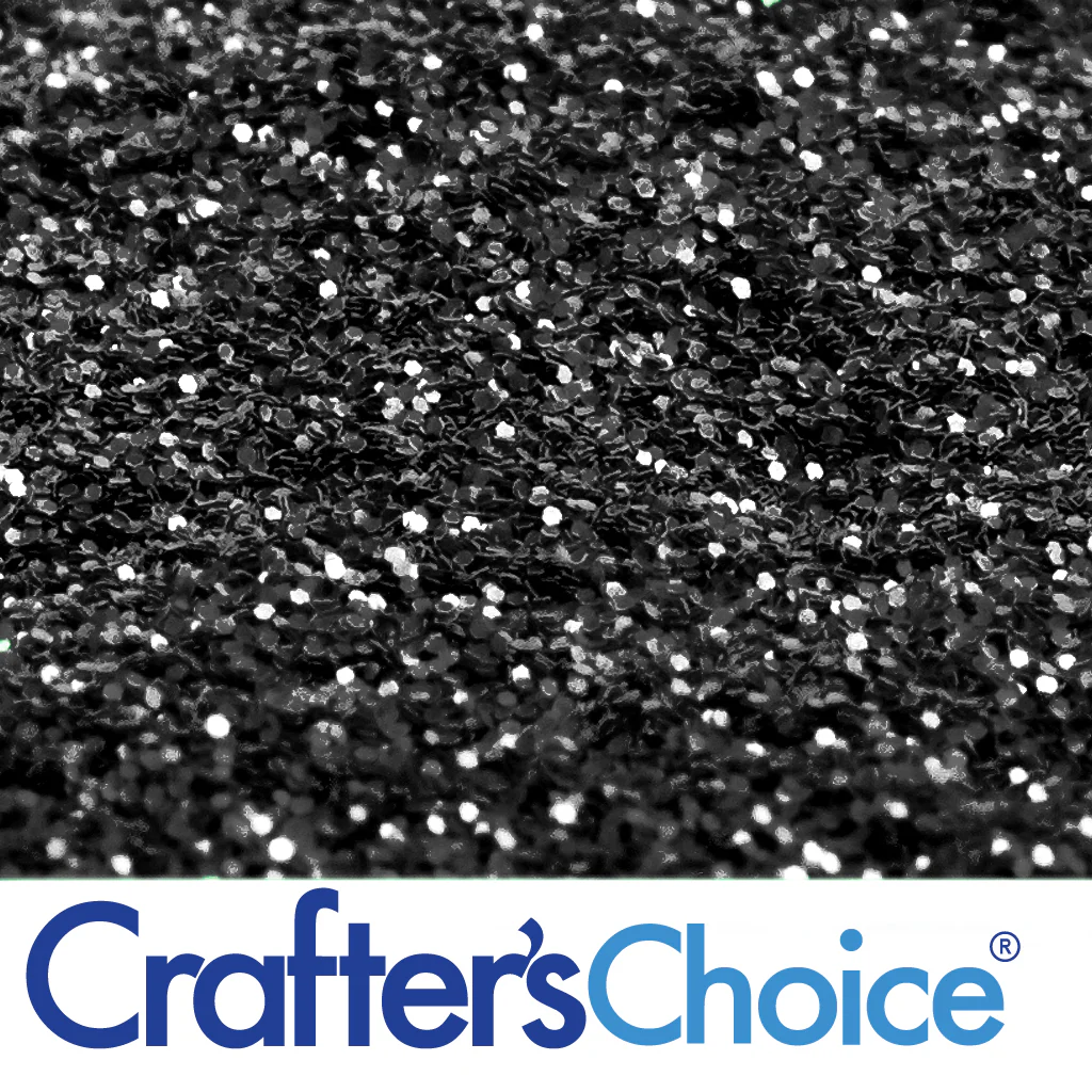 Traditional - Jet Black Glitter