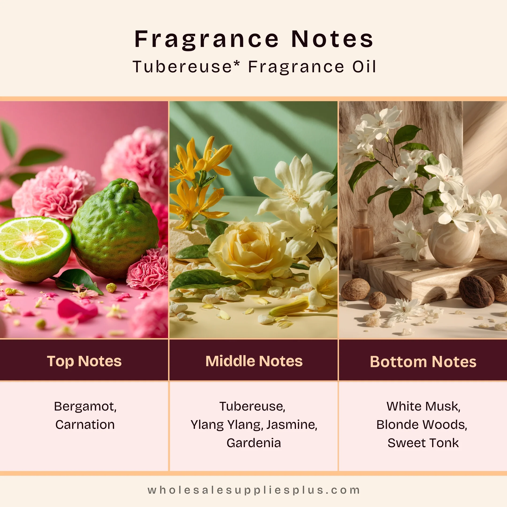 Tubereuse* Fragrance Oil 838 - Image 2