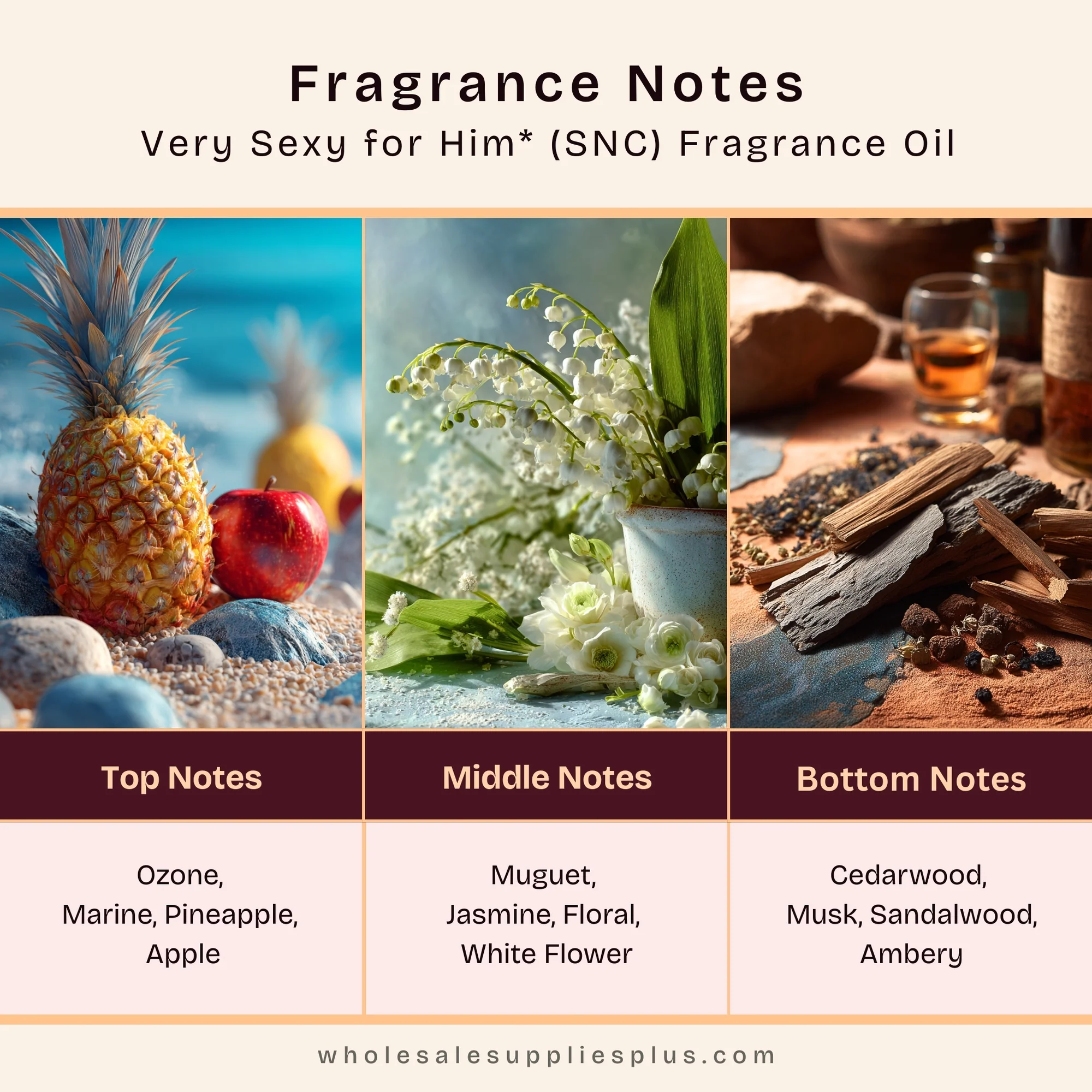 Very Sexy for Him* (SNC) Fragrance Oil 17029 - Image 2